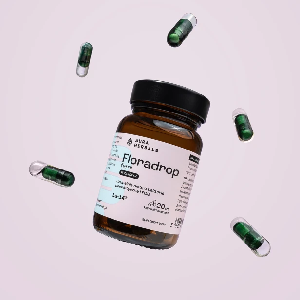 Floradrop femi, probiotyk, kapsułki 20 szt._pion.jpg