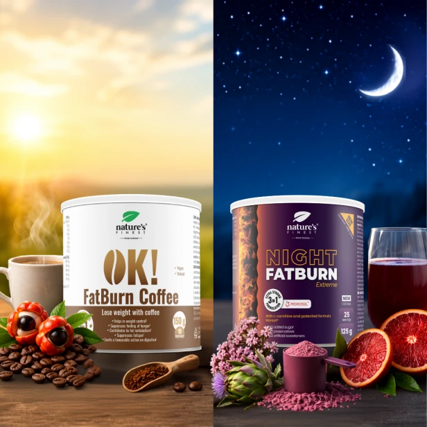 Zestaw OK!FatBurn Coffee &amp;amp; Night FatBurn Extreme Nature's Finest