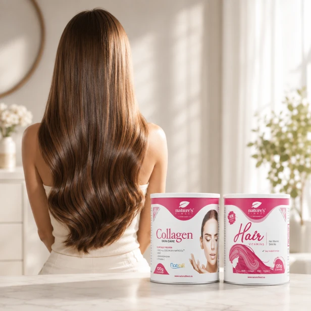 Zestaw Kolagen SkinCare &amp;amp; Hair Vitamins Nature's Finest