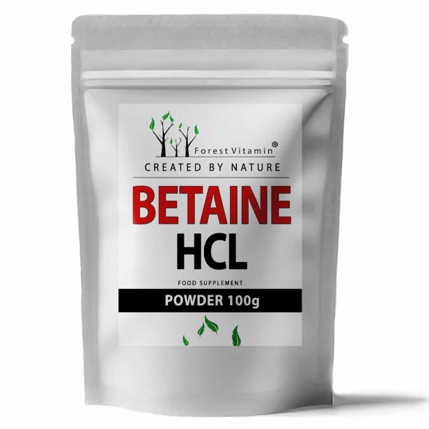 Forest Vitamin Betaina HCL CHLOROWODOREK TRAWIENIE 100 g