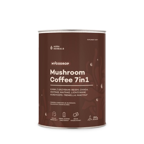 Mycodrop, kawa z grzybami, mushroom coffee 7 in 1, proszek 250 g_mockup_1500x1500.jpg